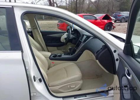 2014 Infiniti Q50 Premium z USA, uszkodzony, nr VIN JN1BV7AP3EM690621